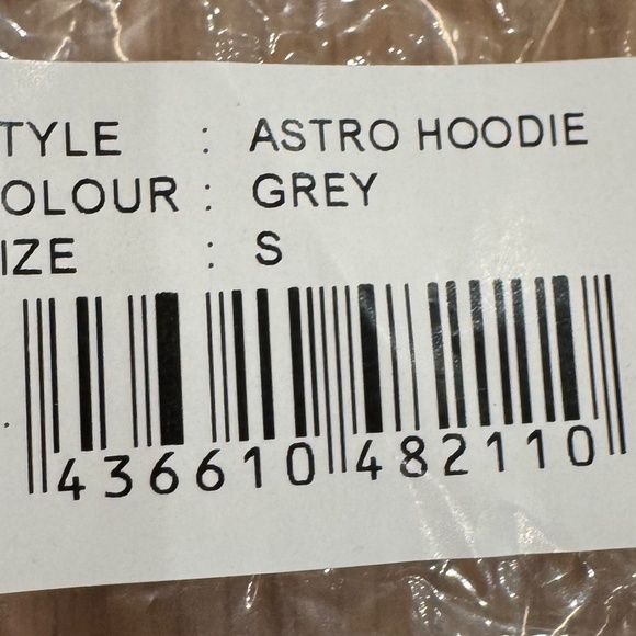 Astro Grey Hoodie -COLD CULTURE - Picture 4 of 4